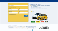 Desktop Screenshot of carrentalinsardinia.com